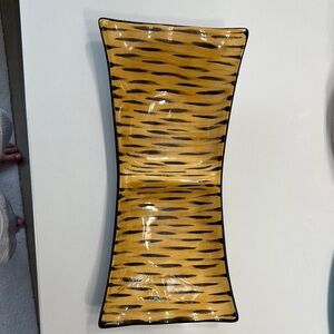 Raymond Waites Tiger Stripe Decorative Tray